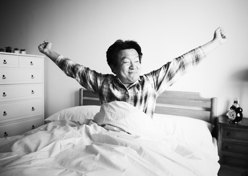 waking up at the same time every day