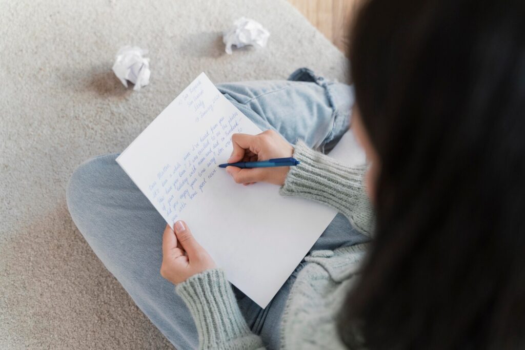 Journaling for stress and anxiety